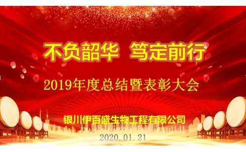 “不負韶華，篤定前行”2019總結表彰暨新春年會圓滿成功！